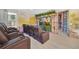 Enjoy the show in this themed theater room with custom wall art and tiered seats at 480 Burma St, Kissimmee, FL 34747
