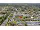 Aerial shot of community featuring lush surroundings, multiple parking spots, and convenient access roads at 600 Northern Way # 502, Winter Springs, FL 32708