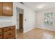 Inviting dining area with bright window and wood flooring at 600 Northern Way # 502, Winter Springs, FL 32708