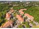 Community aerial view showcasing the pool and beautiful landscaping at 1361 Tuscan Ter # 7105, Davenport, FL 33896