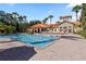 Large, inviting pool with ample deck space and comfortable lounge chairs at 1361 Tuscan Ter # 7105, Davenport, FL 33896