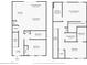 Detailed floor plan showcasing the layout of the home's living spaces, bedrooms, and bathrooms at 2925 Caribbean Soul Dr, Kissimmee, FL 34747