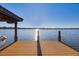 Stunning water views from the boat dock; featuring direct water access at 535 Spring Club Dr, Altamonte Springs, FL 32714