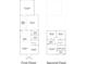 Detailed floor plan of the first and second floor showcasing layout of rooms and dimensions at 12024 Sonnet Ave, Orlando, FL 32832