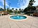 Community hot tub offers a relaxing escape, surrounded by lush landscaping and inviting lounge areas at 1244 Romani Ave # 1244, Davenport, FL 33896