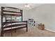 ' bedroom with bunk bed, a ceiling fan, and a decorative storage shelf at 137 Spring Chase Cir, Altamonte Springs, FL 32714