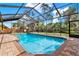 Inviting screened-in pool with ample deck space surrounded by lush landscaping at 137 Spring Chase Cir, Altamonte Springs, FL 32714