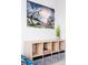 A room with a decorative dinosaur mural above a playful storage cube organizer at 502 Summer Place Loop, Clermont, FL 34714