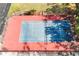 An aerial view of the community tennis court, a great amenity for active residents at 1000 Winderley Pl # 237, Maitland, FL 32751