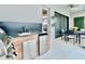Outdoor kitchen with stainless steel appliances and a convenient sink, ideal for outdoor cooking and gatherings at 10012 Voyager Way, Orlando, FL 32821