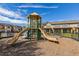 Fun playground with slides and climbing structure, set in a secure fenced area for to enjoy at 1117 Pavia Dr, Apopka, FL 32703