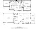 Detailed floor plan showcasing the layout of the home, including room dimensions and features at 2015 Shalimar Loop, Sanford, FL 32773