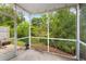 Screened-in patio overlooking the lush greenery, perfect for outdoor relaxation at 2015 Shalimar Loop, Sanford, FL 32773