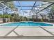 A private screened-in pool offers a relaxing outdoor space at 413 Country Wood Cir, Lake Mary, FL 32746