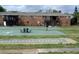 Outdoor recreation area with hopscotch and picnic table at 5317 Curry Ford Rd # Q104, Orlando, FL 32812