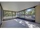 Screened patio with ample space and scenic views at 5325 Glasgow Ave, Orlando, FL 32819