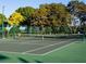 Well-maintained tennis court surrounded by lush greenery at 8837 Latrec Ave # 5307, Orlando, FL 32819
