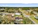 A beautiful aerial view of the neighborhood with lush landscaping and well-kept homes at 96 Pecan Dr, Ocala, FL 34472