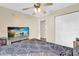 Bedroom with closet and TV screen at 96 Pecan Dr, Ocala, FL 34472