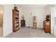 Cozy room provides versatile options, featuring soft carpet and ample storage at 1212 Bear Oak Ln, Deland, FL 32720