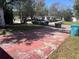 The driveway provides plenty of parking for multiple vehicles in front of the house at 1219 Dewey Ave, Orlando, FL 32808