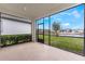 Covered patio featuring screened enclosure with nice backyard view at 1344 Blue Stem Lane, Winter Park, FL 32792