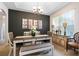 Formal dining room with a decorative chandelier and neutral-toned walls at 150 Magnolia Park Trl, Sanford, FL 32773