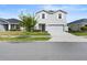 Charming two-story home with manicured lawn, mature landscaping and a two car garage at 207 Polermo Ave, St Cloud, FL 34771