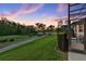 View of the golf course from the property, showing a scenic walking path at 3334 Park Grove Ct, Longwood, FL 32779