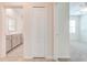 Hallway with views of the bathroom and bedroom at 3415 Sagebrush St, Harmony, FL 34773