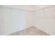 This walk-in closet includes carpeted floors and wire shelving at 3415 Sagebrush St, Harmony, FL 34773