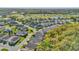 Wide aerial shot showcases the community layout with green spaces and manicured landscapes at 346 Vista Oaks Way, Davenport, FL 33837