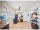 Cozy breakfast nook with natural light and a charming desk area near the kitchen at 6762 Tamarind Cir, Orlando, FL 32819