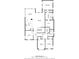 First floor plan showing layout of rooms at 936 Allendale Ln, Winter Garden, FL 34787