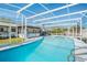 Oversized screened pool and deck area at 1109 Denton Rd, Winter Park, FL 32792