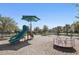 Community playground featuring a slide and a swing set for neighborhood to enjoy at 1601 Pink Dogwood Way, Oviedo, FL 32765