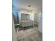 Elegant bathroom with a double vanity, large mirror, and separate shower at 2403 Biscotto Cir, Davenport, FL 33897