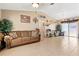 Bright living room featuring neutral paint, tile floors, and access to the outdoors at 288 Garland, Deltona, FL 32725