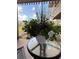 Close-up of potted flowers on an outdoor table for enjoying the outdoor space at 402 Cypress Dr # 402, Haines City, FL 33844