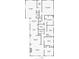 Detailed floor plan showcasing the layout of a residential home's rooms and dimensions at 428 Highland Ave, Orlando, FL 32801