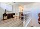 Cozy dining area with wood-look floors and an elegant table setting, perfect for intimate gatherings at 6244 Little Lake Sawyer Dr, Windermere, FL 34786