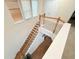 Bright foyer featuring a staircase with wood treads and white risers at 802 Rosa St, Celebration, FL 34747