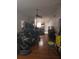 Spacious living room with hardwood floors at 1168 Woodman Way, Orlando, FL 32818