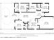 Detailed floor plan showcasing the layout with pool, living spaces, bedrooms, and garage at 16613 Caribbean Breeze Way # 34714, Clermont, FL 34714