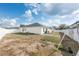 Fenced backyard with ample space, perfect for Gathering activities and outdoor gatherings at 1949 Manatee Dr, Kissimmee, FL 34759