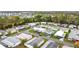 Panoramic aerial view of the community showcasing the residential layout and surrounding greenery at 200 Patricia Pl, Davenport, FL 33897