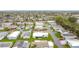 An aerial view of the community shows the homes in the neighborhood at 200 Patricia Pl, Davenport, FL 33897