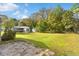 A spacious backyard perfect for outdoor activities and entertainment at 20639 Sw Rainbow Lakes Blvd, Dunnellon, FL 34431