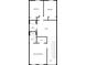Second story layout of bedrooms, bathrooms, a walk-in closet, and a hall at 2722 Dodds Ln, Kissimmee, FL 34743