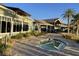 Exterior of the clubhouse with a round hot tub at 11137 Lore Way, Orlando, FL 32832